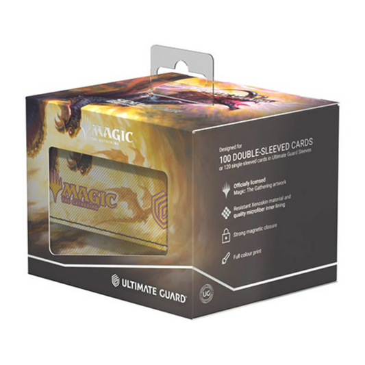 Ultimate Guard - Sidewinder 100+ Xenoskin Deck Box - Magic: The Gathering - Tarkir Dragonstorm - Design 3
