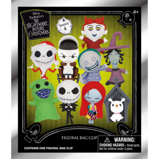 Nightmare Before Christmas Series 4 Bag Clips