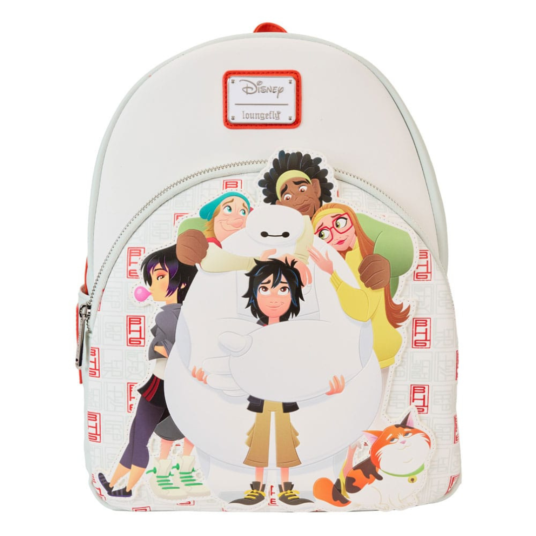 Loungefly Disney: Big Hero 6 - 10th Anniversary - Baymax Gang Mini Backpack