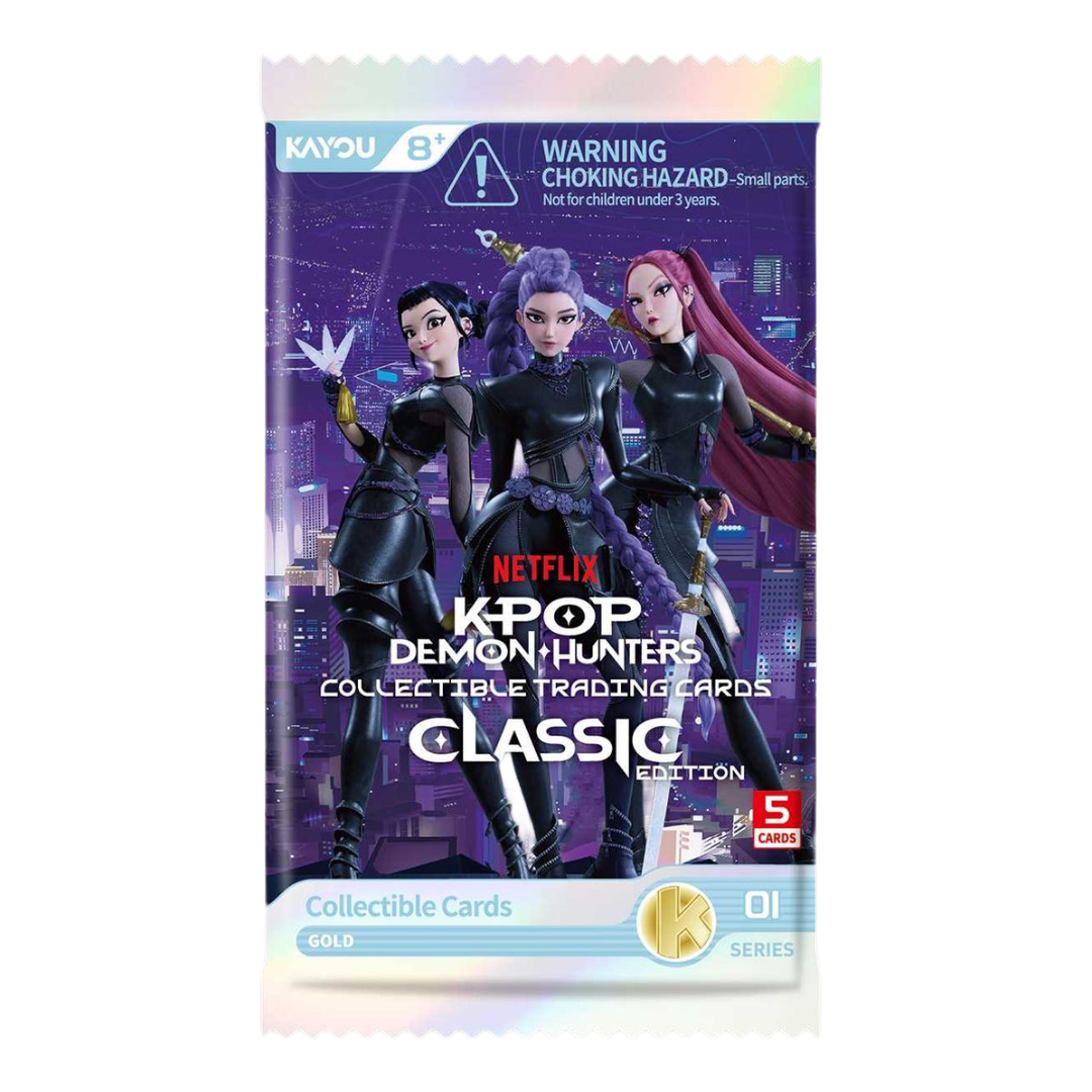 KAYOU K-Pop Demon Hunters-Collectible Trading Cards-Classic Edition Foil -001-EMEA-Series 1-B