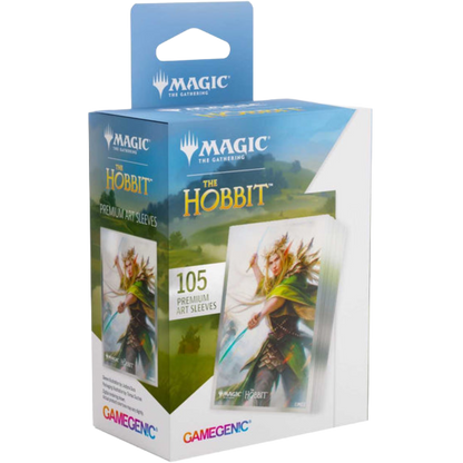 Gamegenic Magic: The Gathering The Hobbit Premium Art Sleeves - Thranduil, Sindarin Liege