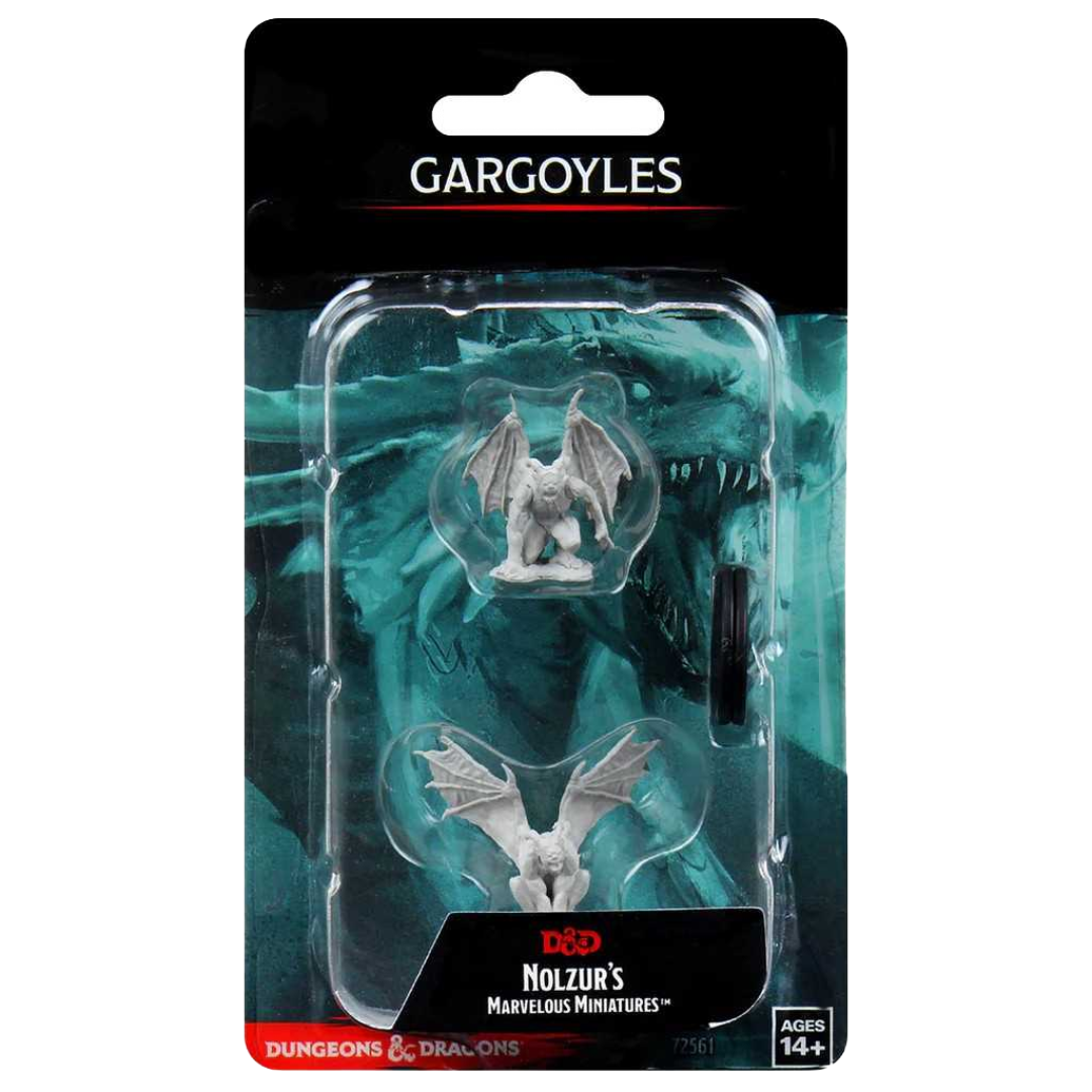 D&D Unpainted Miniatures: Gargoyles