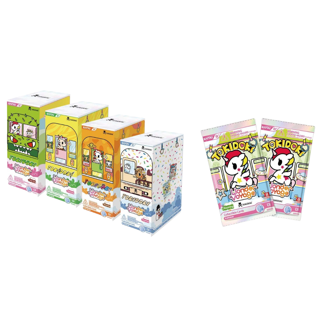 KAYOU Tokidoki-Wonder Voyage Collectible Cards Roaming Edition 001B