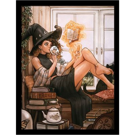 Ivy Dolamore (Warm Witch) 30 x 40cm Collector Print (Framed)