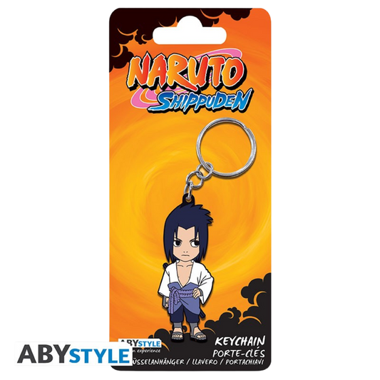Naruto Sasuke Uchiwa Keychain