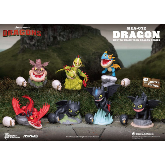 How to train your Dragon Mini Egg Attack Blind Box Figures Series 10 cm