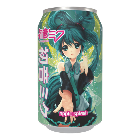 Hatsune Miku Apple Splash Limited Edition Soda