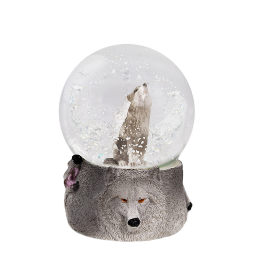 Mini Wolf Snowglobe