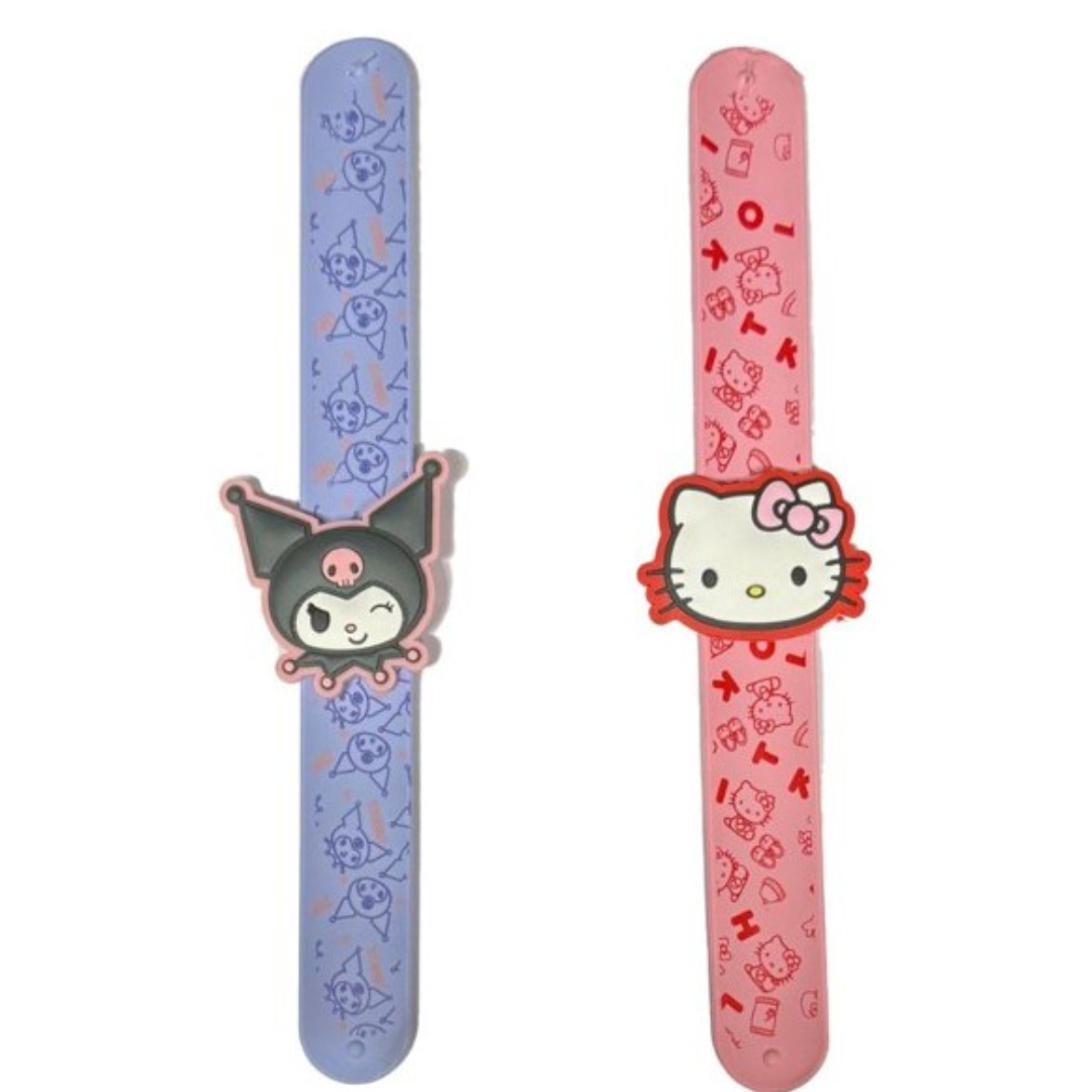 Hello Kitty Silicone Snap Bands
