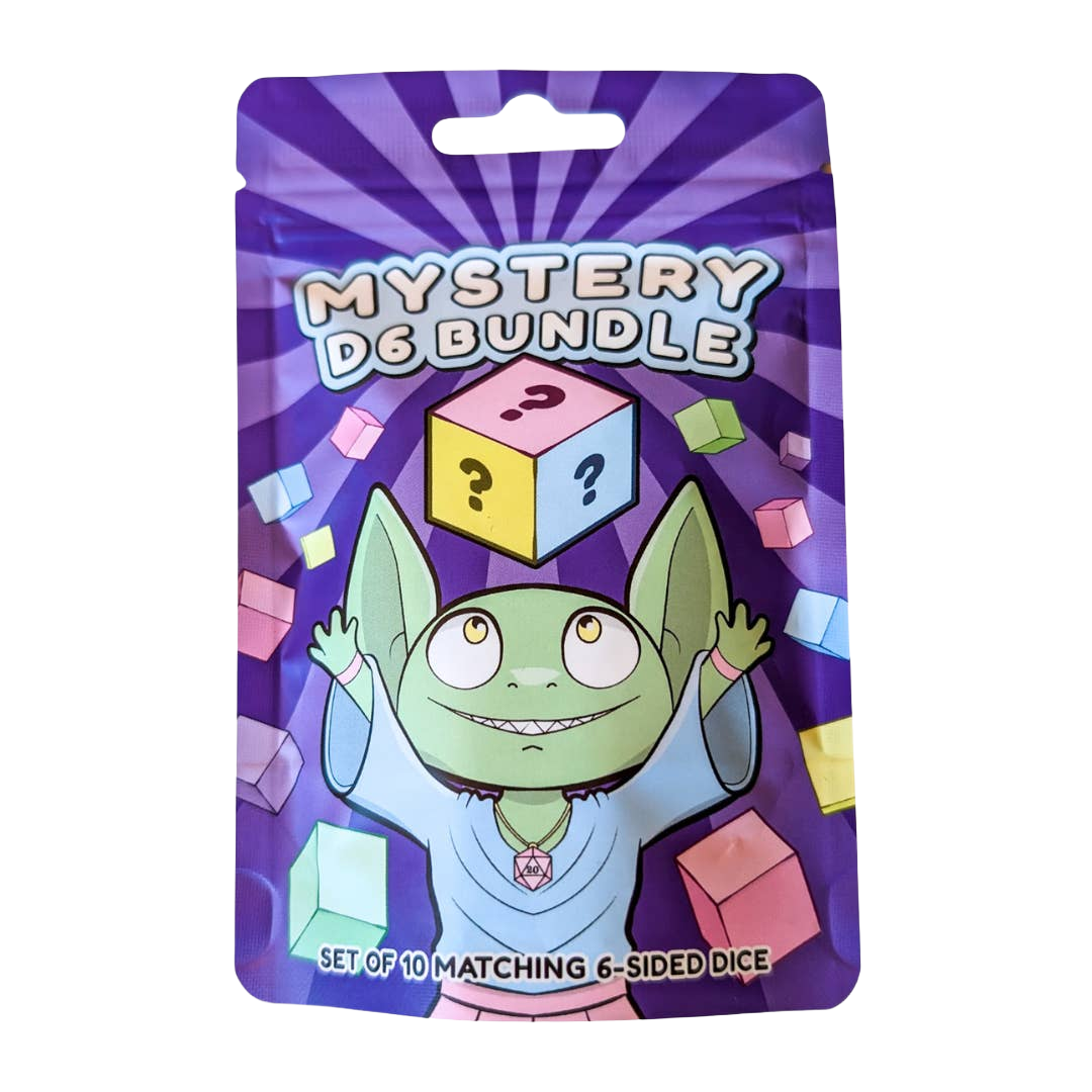 Mystery Dice D6  Bag