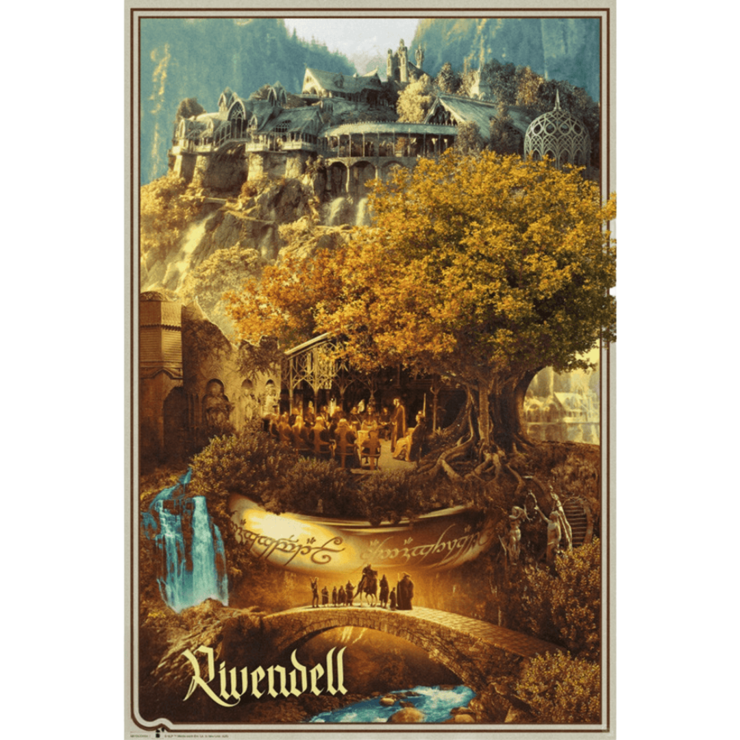 The Lord of The Rings Rivendell Maxi Poster