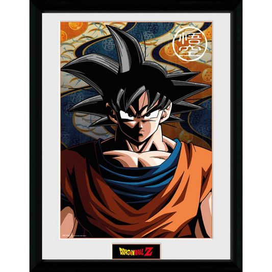 Dragon Ball Goku 30 x 40cm Framed Collector Print