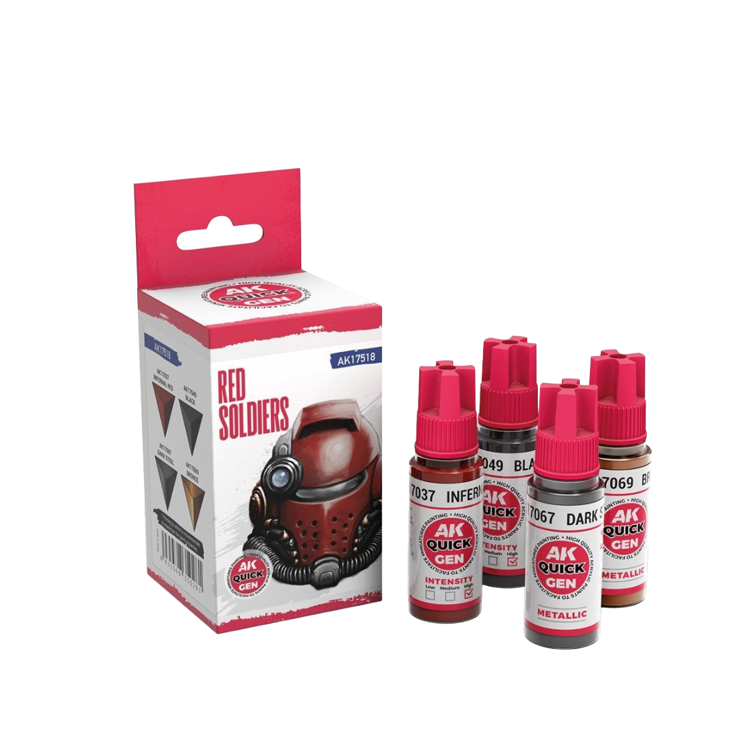 Quick Gen: Red Soldiers Set