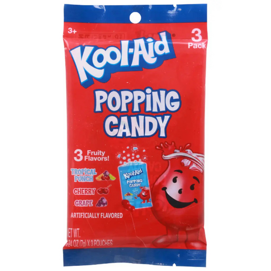 Kool Aid 3 Pack Popping Candy