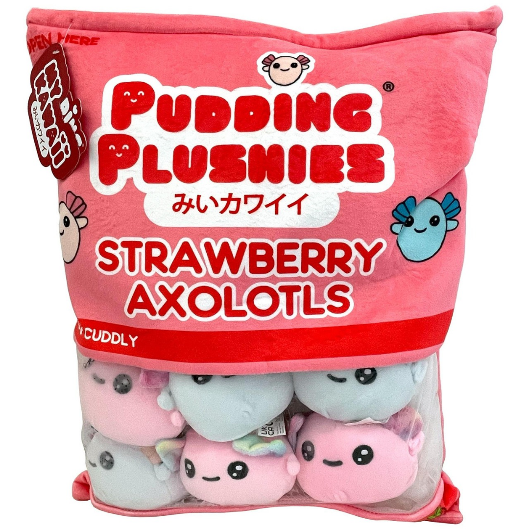 MY KAWAII PUDDING PLUSH - AXOLOTL