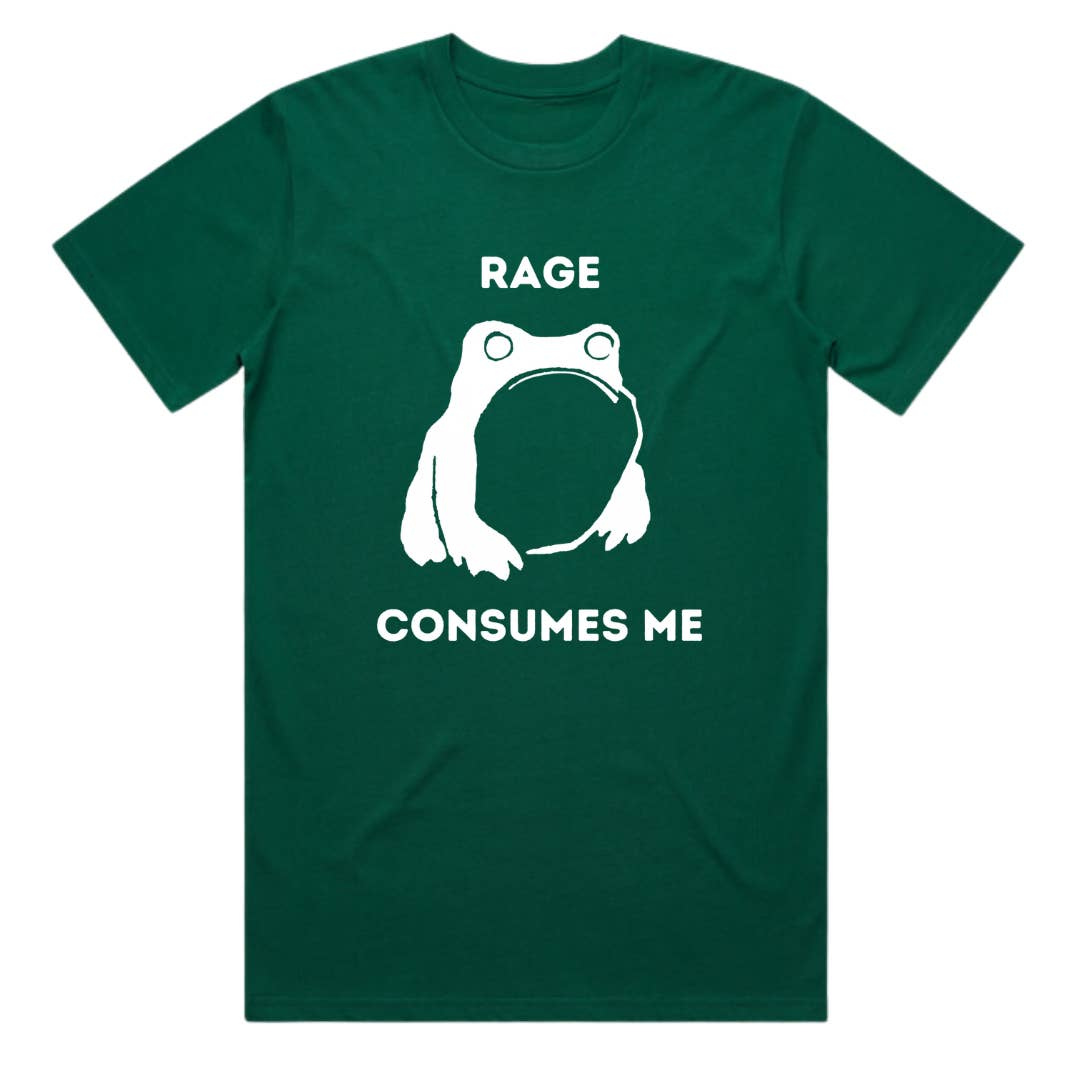 Rage Consumes Me T-Shirt – Matsumoto Hoji Japanese Art Meme