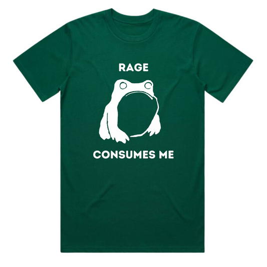 Rage Consumes Me T-Shirt – Matsumoto Hoji Japanese Art Meme