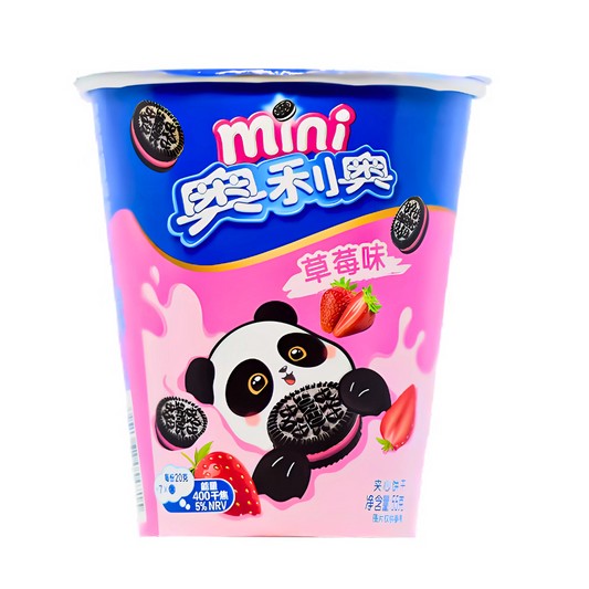 Oreo Mini Cookie Strawberry Flavour Chinese 55g