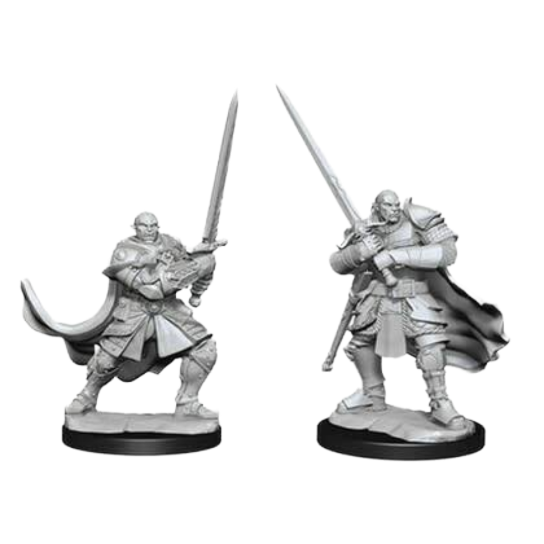 Wizkids - D&D Nolzurs Marvelous Miniatures: Half-Orc Paladin Male - Wave 15