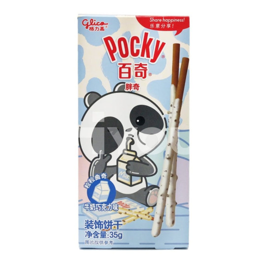 Glico Animal Pocky – Milk & Choco 35g