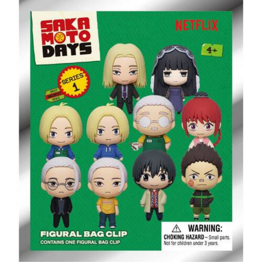 Sakamoto Days Series 1 Bag Clips
