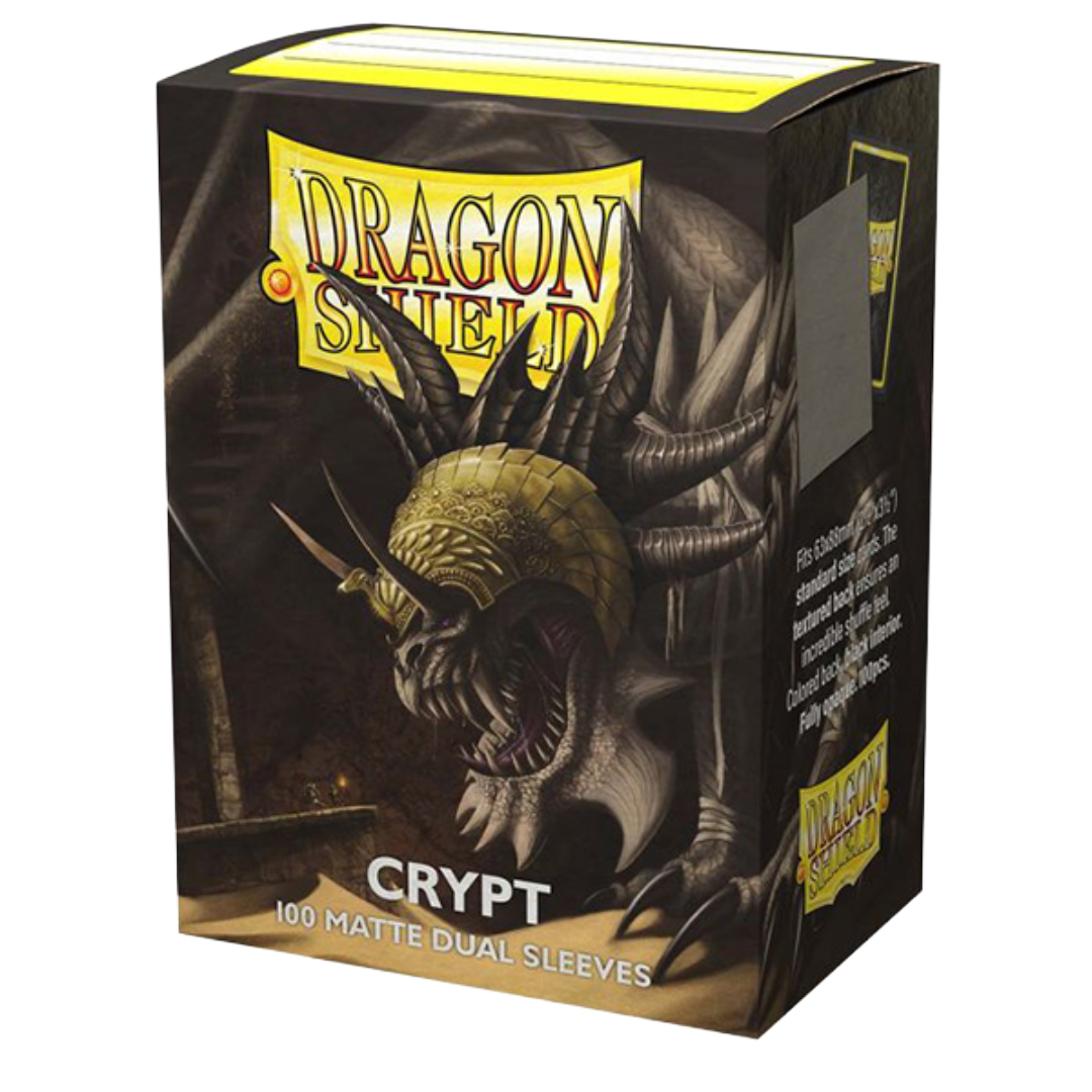 Dragon Shield - Dual Matte Standard Size Sleeves 100pk - Crypt