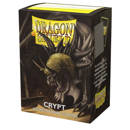 Dragon Shield - Dual Matte Standard Size Sleeves 100pk - Crypt