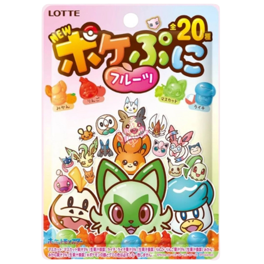 Lotte Pokemon Fruits Gummies (Japan) 80g