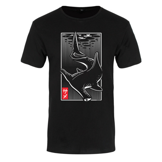 Unorthodox Collective Oriental Shark Men's Premium Black T-Shirt