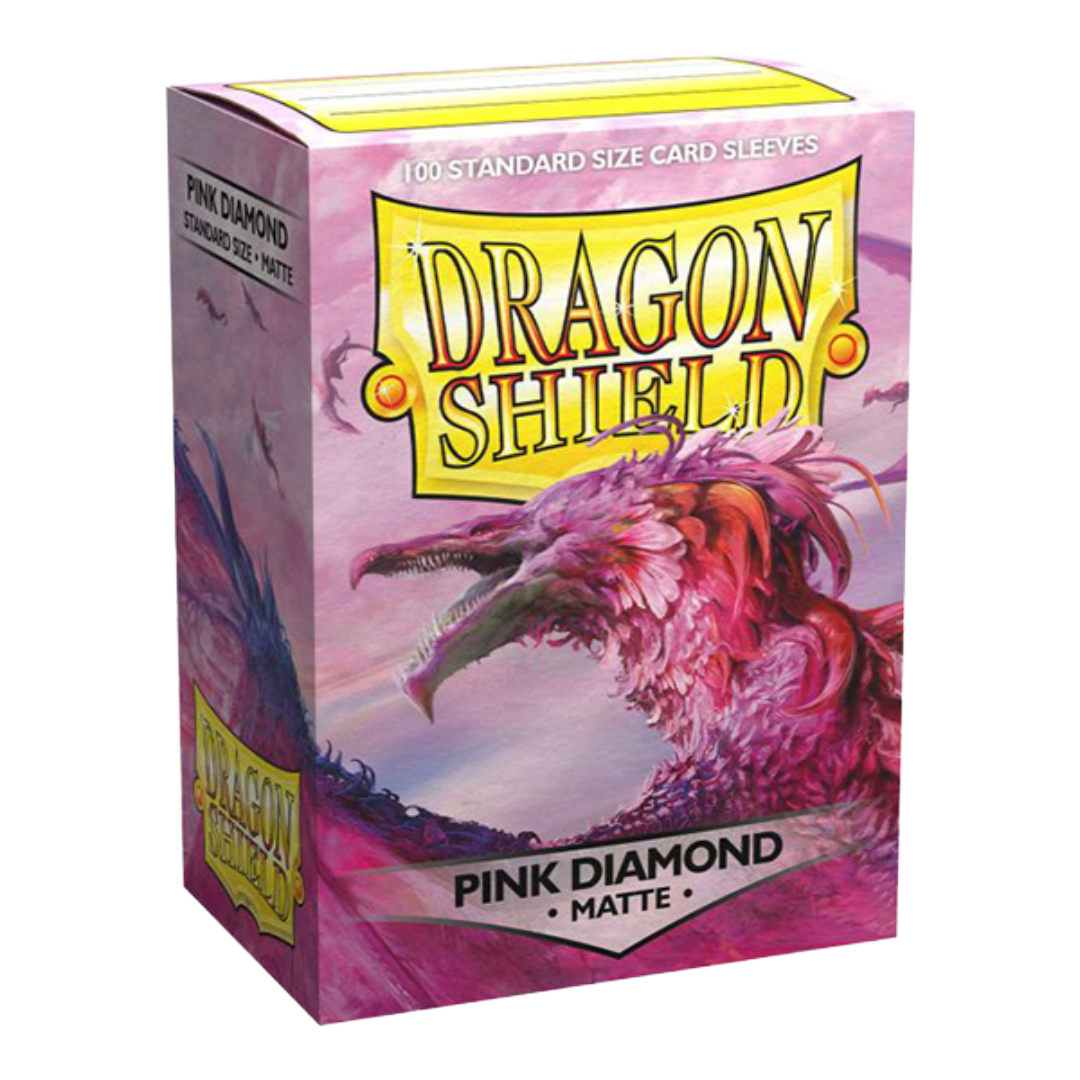 Dragon Shield - Matte Standard Size Sleeves 100pk - Pink Diamond