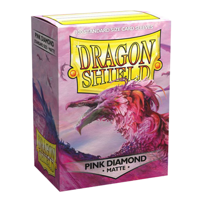 Dragon Shield - Matte Standard Size Sleeves 100pk - Pink Diamond