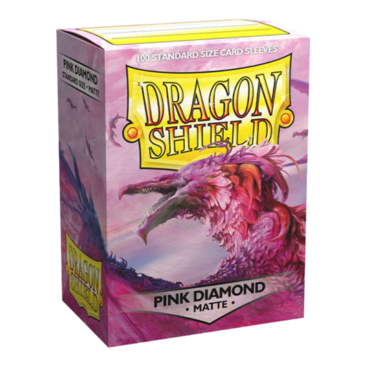 Dragon Shield - Matte Standard Size Sleeves 100pk - Pink Diamond