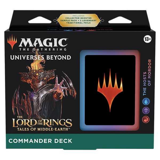 Magic: The Gathering - Lord of the Rings: Tales of Middle-Earth Commander Deck - The Hosts Of Mordor