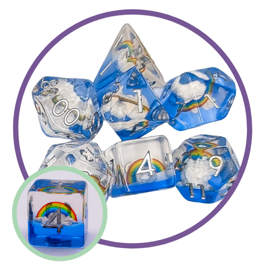 Cloudy Dream Dice Set
