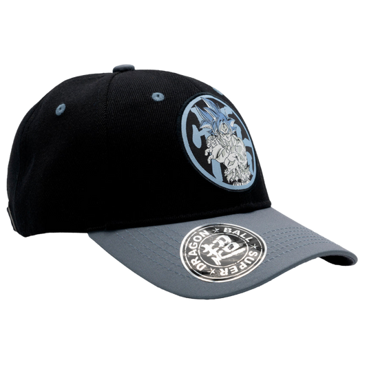 ABYstyle Dragon Ball Goku Ultra Instinct Snapback Cap - Black & Grey