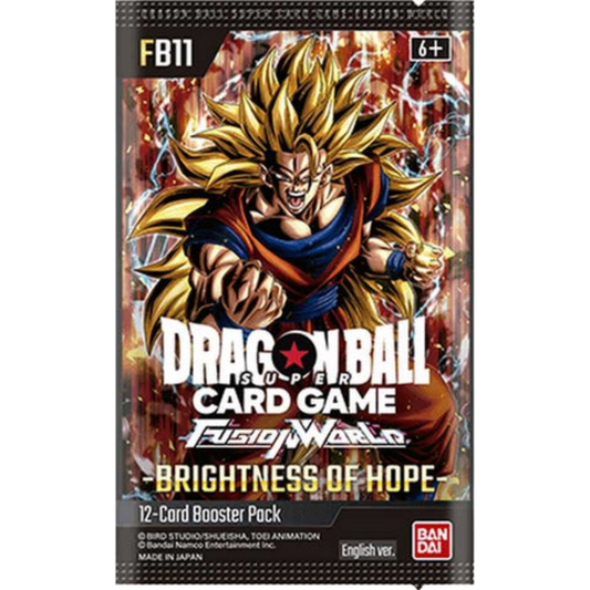 Dragon Ball Super CG: Booster Pack - Fusion World  Brightness Of Hope FB11