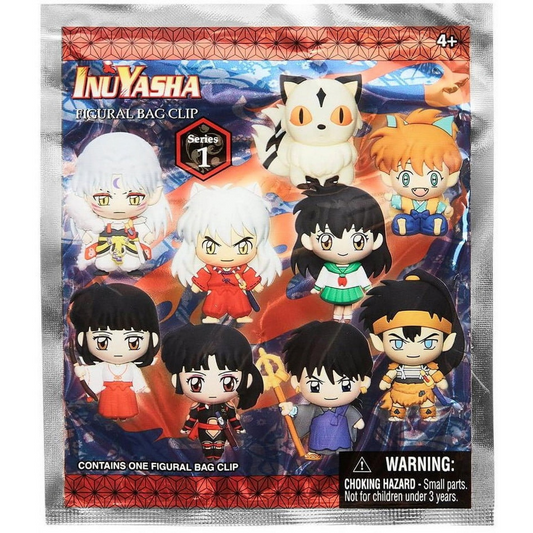 Inuyasha PVC Bag Clips Series 1