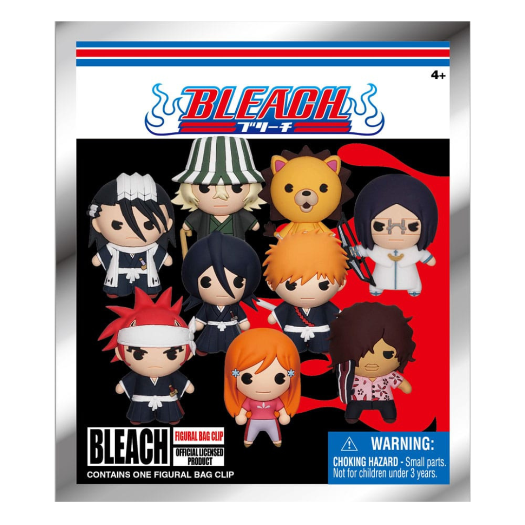 Bleach 3D PVC Bag Clips Series 1