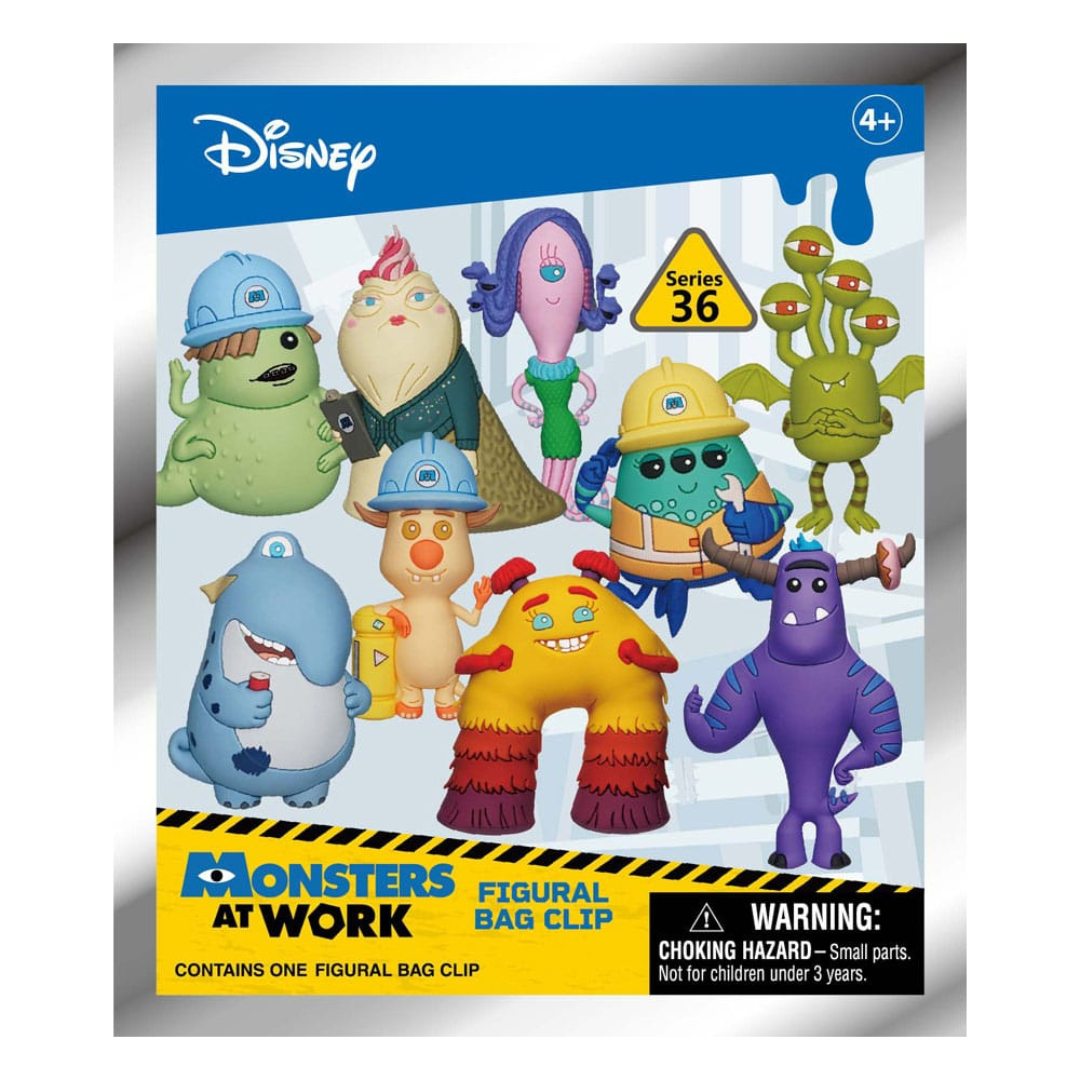 Monsters, Inc. 3D PVC Bag Clips Series 36