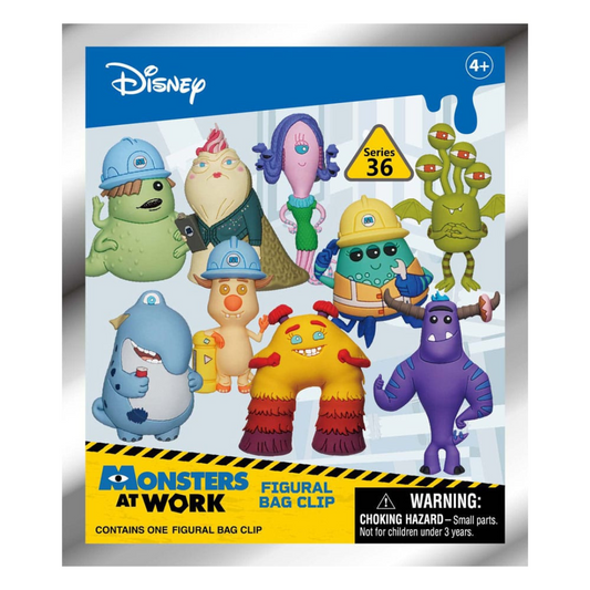 Monsters, Inc. 3D PVC Bag Clips Series 36