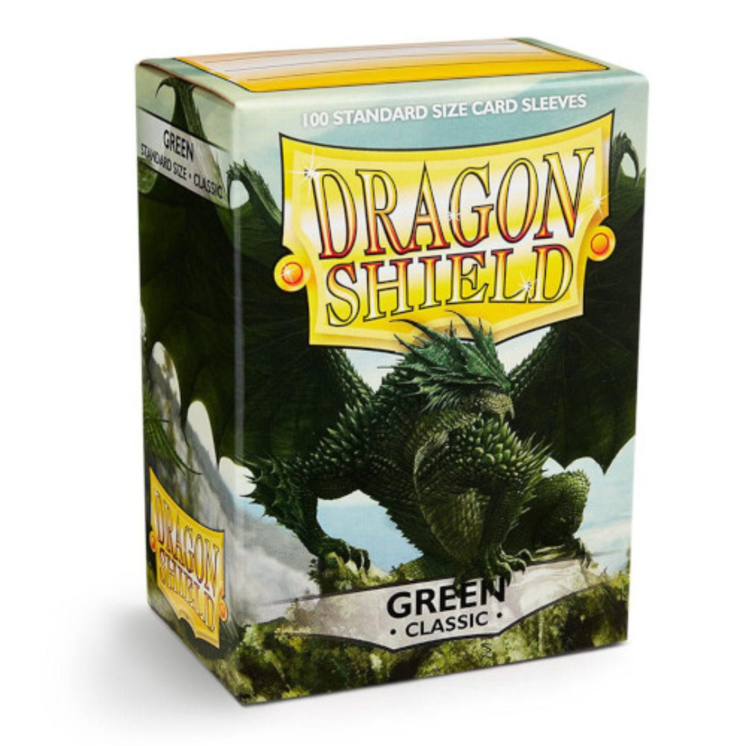Dragon Shield - Classic Standard Size Sleeves 100pk - Green