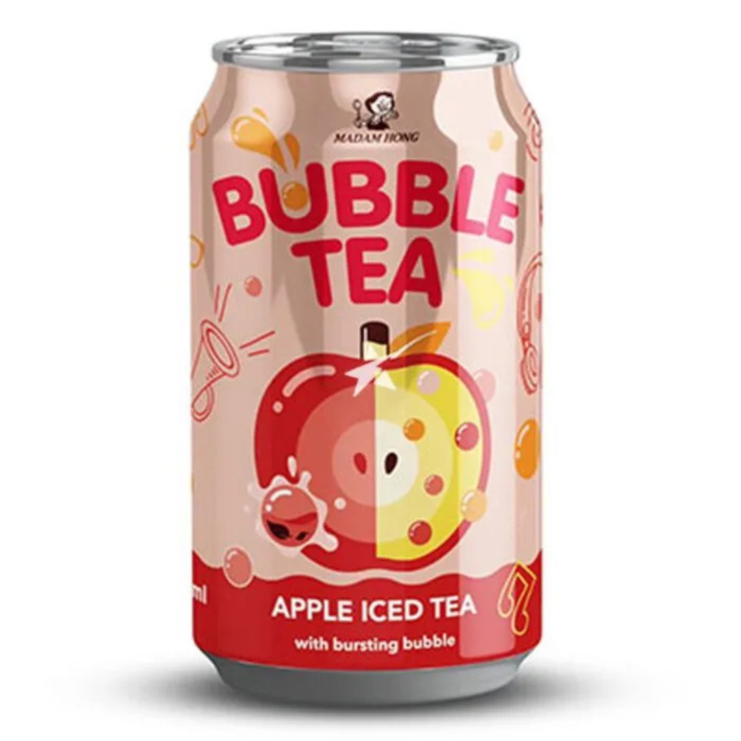 Madam Hong Apple Ice Tea with Bursting Bubble