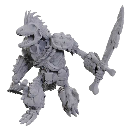 D&D Nolzur's Marvelous Unpainted Miniatures: Lizardfolk Skeleton