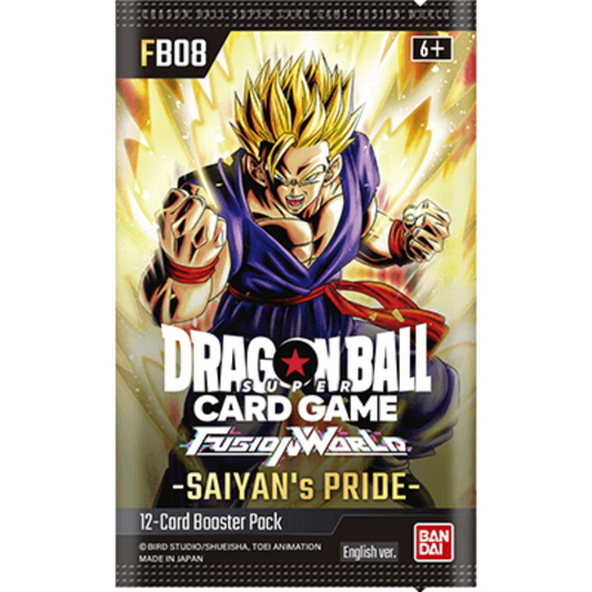 Dragon Ball Super CG: Booster Pack -  (FB08) Saiyan's Pride