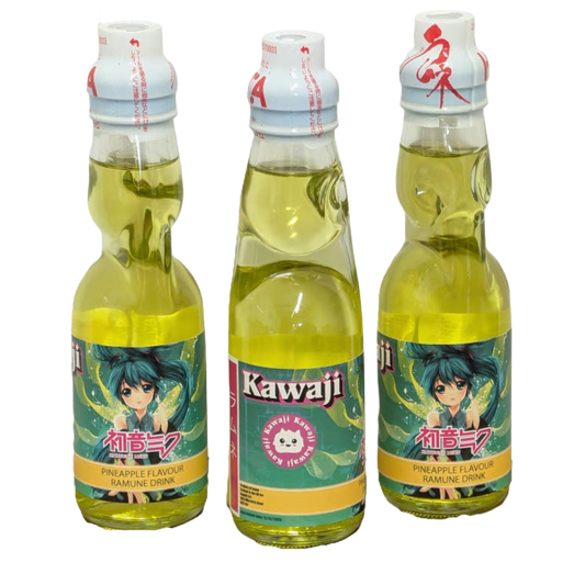 Hatsune Miku Pineapple Flavour Ramune Soda 200ml