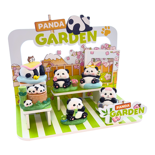 Tomi Panda Garden Lg Figurine