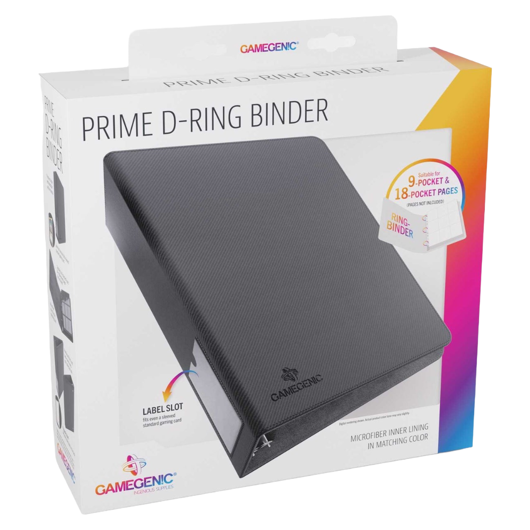 Gamegenic Prime D-Ring-Binder - Black