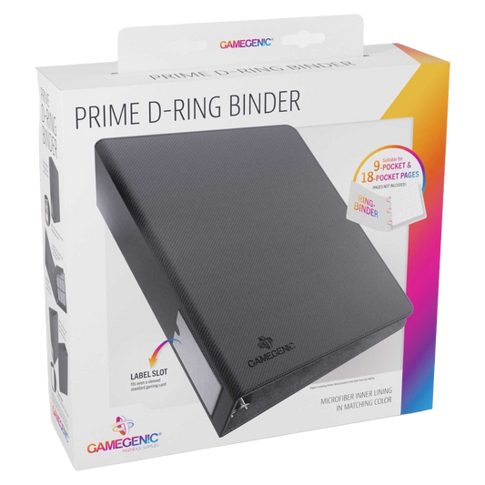 Gamegenic Prime D-Ring-Binder - Black