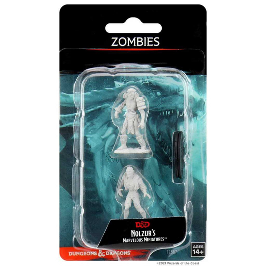 D&D Unpainted Miniatures: Zombies