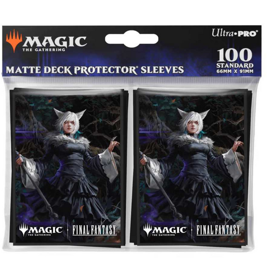 Magic: The Gathering - Final Fantasy 100ct Deck Protector Sleeves Commander B